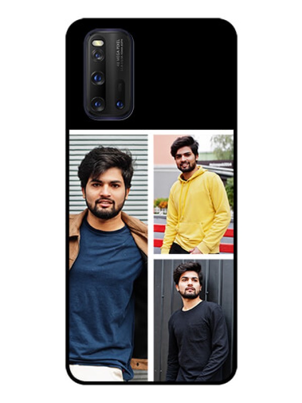 Custom iQOO 3 5G Photo Printing on Glass Case - Upload Multiple Picture Design