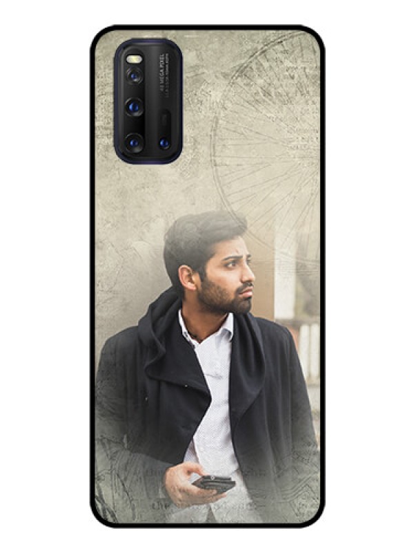 Custom iQOO 3 5G Custom Glass Phone Case - with vintage design