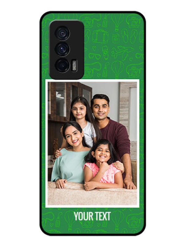 Custom iQOO 7 5G Personalized Glass Phone Case - Picture Upload Design
