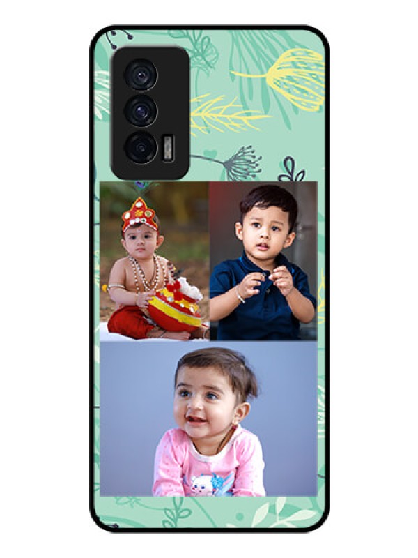 Custom iQOO 7 5G Photo Printing on Glass Case - Forever Family Design 