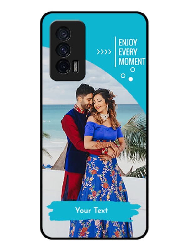 Custom iQOO 7 5G Custom Glass Mobile Case - Happy Moment Design