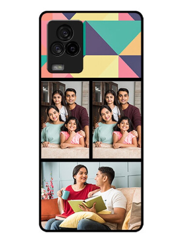 Custom iQOO 7 Legend 5G Custom Glass Phone Case - Bulk Pic Upload Design