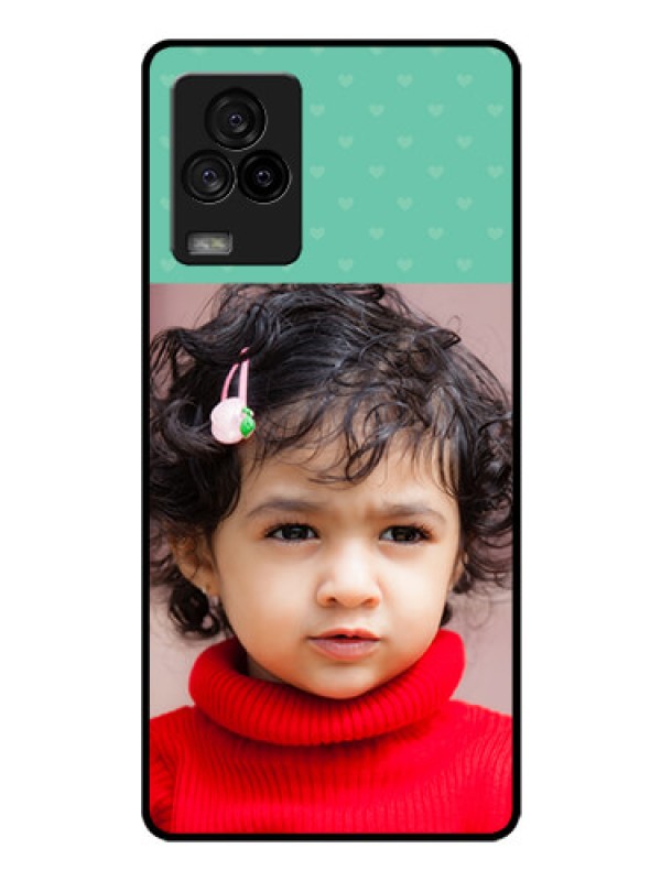 Custom iQOO 7 Legend 5G Custom Glass Phone Case - Lovers Picture Design