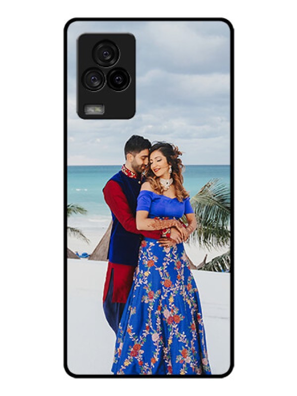 Custom iQOO 7 Legend 5G Photo Printing on Glass Case - Upload Full Picture Design
