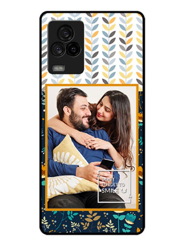 Custom iQOO 7 Legend 5G Custom Glass Mobile Case - Pattern Design