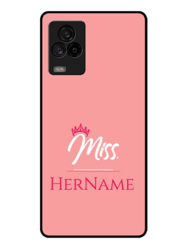 Custom iQOO 7 Legend 5G Custom Glass Phone Case Mrs with Name