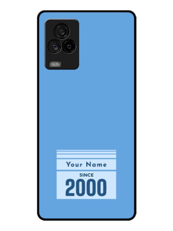 Custom iQOO 7 Legend 5G Custom Glass Mobile Case - Custom Year of birth Design