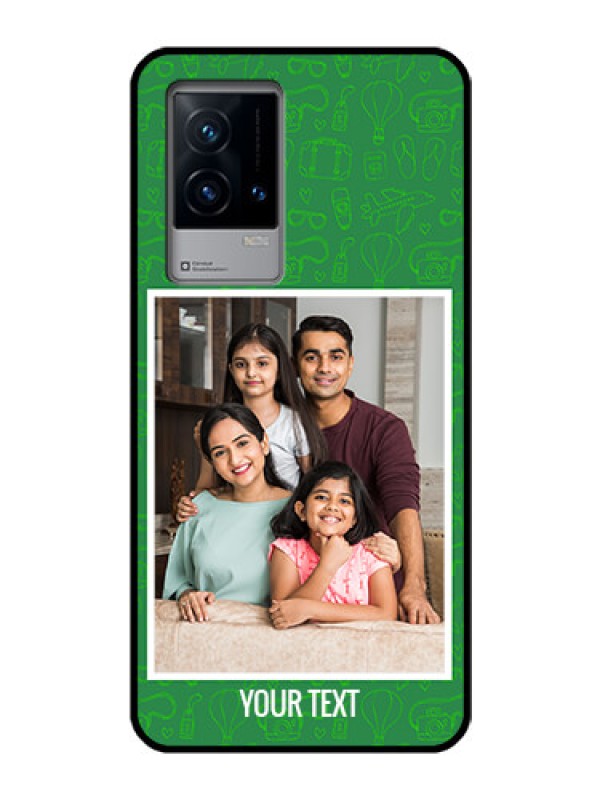 Custom iQOO 9 5G Personalized Glass Phone Case - Picture Upload Design