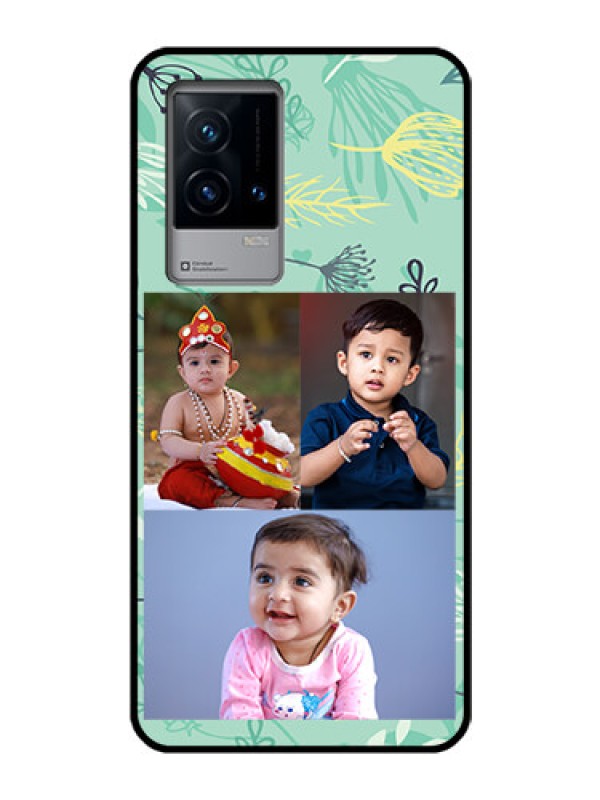 Custom iQOO 9 5G Photo Printing on Glass Case - Forever Family Design