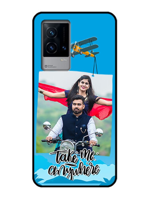 Custom iQOO 9 5G Custom Glass Mobile Case - Traveller Design