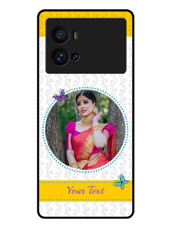 Custom iQOO 9 Pro 5G Custom Glass Mobile Case - Girls Premium Case Design