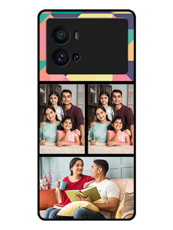 Custom iQOO 9 Pro 5G Custom Glass Phone Case - Bulk Pic Upload Design
