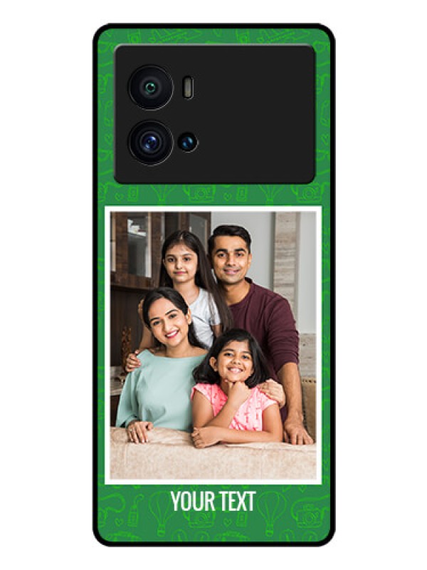 Custom iQOO 9 Pro 5G Personalized Glass Phone Case - Picture Upload Design