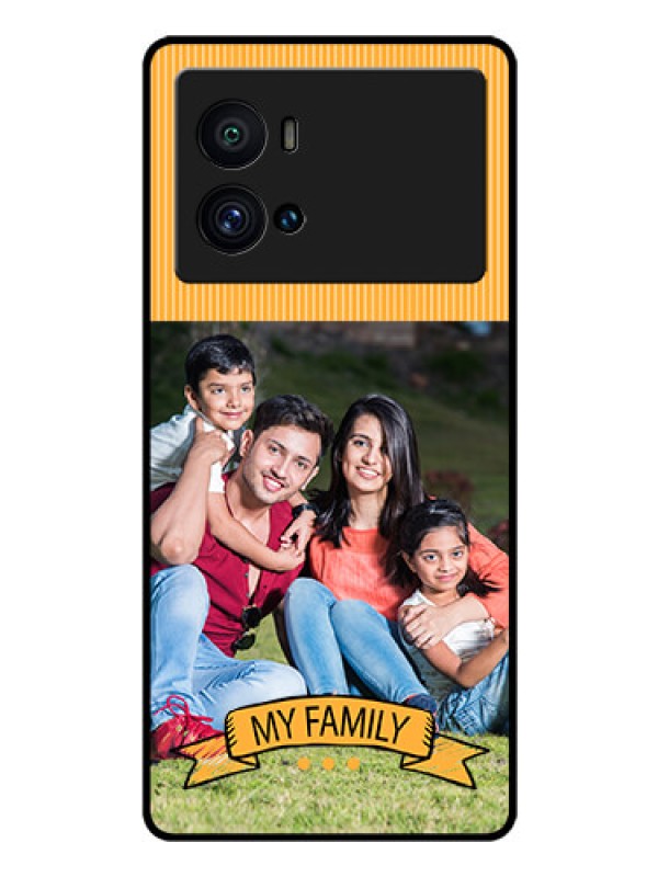 Custom iQOO 9 Pro 5G Custom Glass Phone Case - My Family Design