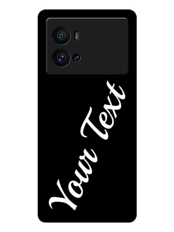 Custom iQOO 9 Pro 5G Custom Glass Mobile Cover with Your Name