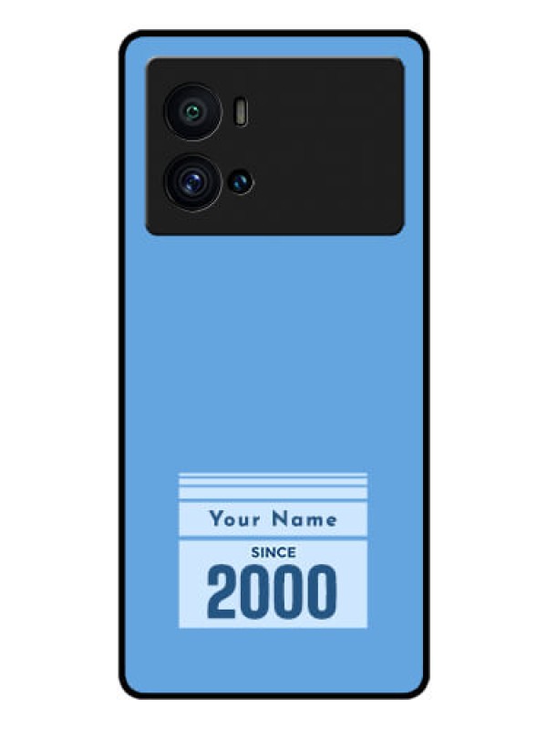 Custom iQOO 9 Pro 5G Custom Glass Mobile Case - Custom Year of birth Design