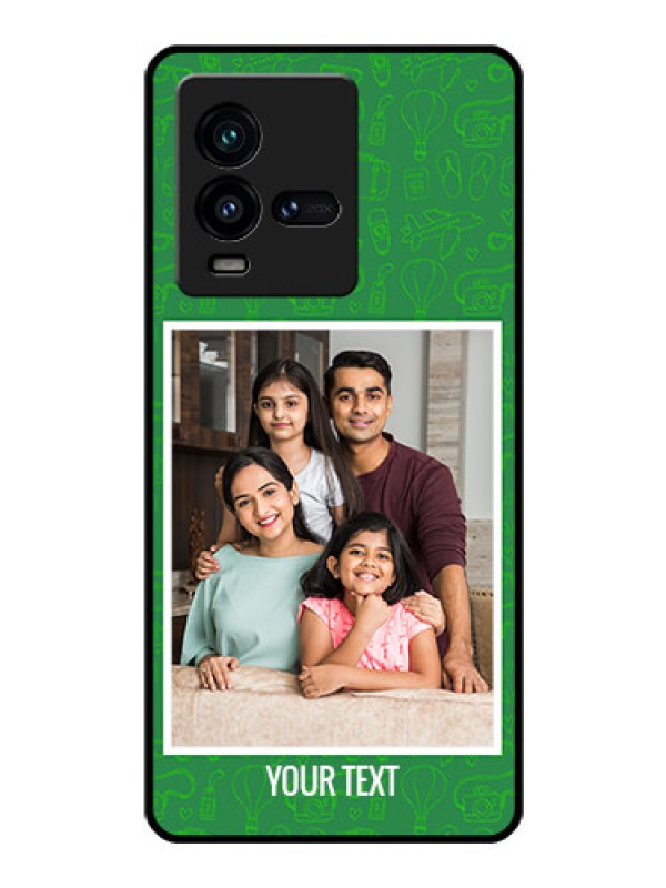 Custom iQOO 9T 5G Personalized Glass Phone Case - Picture Upload Design