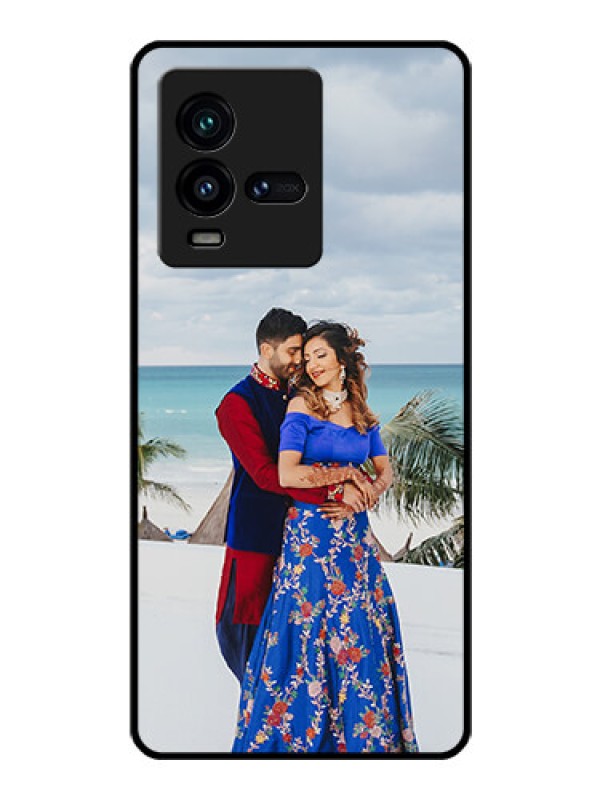 Custom iQOO 9T 5G Photo Printing on Glass Case - Upload Full Picture Design