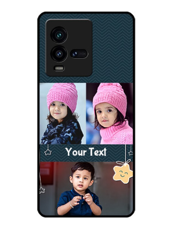 Custom iQOO 9T 5G Custom Glass Mobile Case - Hanging Stars Design