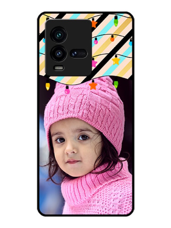 Custom iQOO 9T 5G Custom Glass Mobile Case - Lights Hanging Design