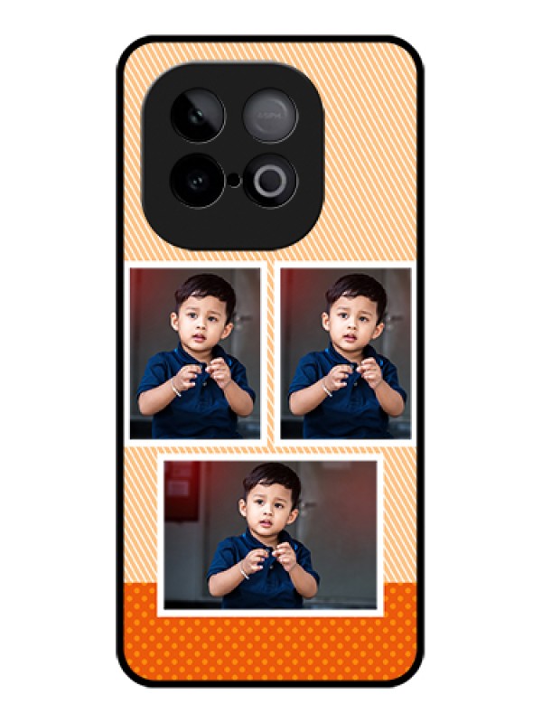 Custom iQOO Neo 10 5G Custom Glass Phone Case - Bulk Photos Upload Design