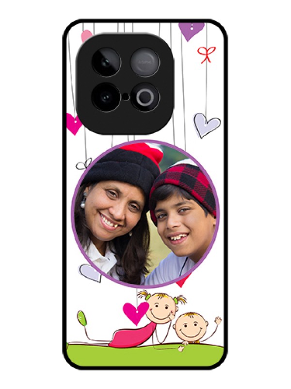 Custom iQOO Neo 10 5G Custom Glass Phone Case - Cute Kids Phone Case Design
