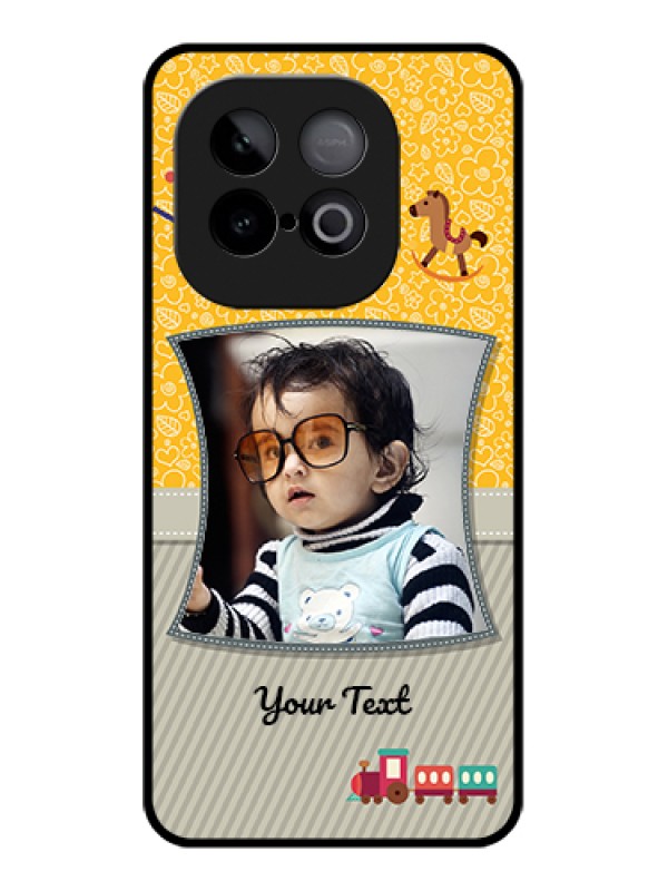 Custom iQOO Neo 10 5G Custom Glass Phone Case - Baby Picture Upload Design