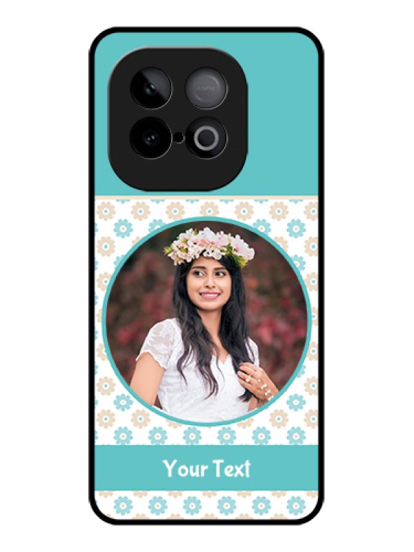 Custom iQOO Neo 10 5G Custom Glass Phone Case - Beautiful Flowers Design