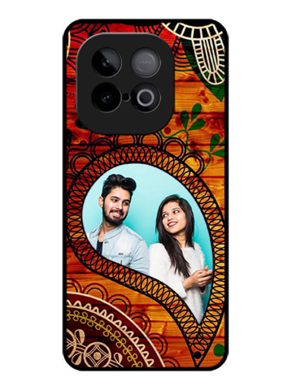 Custom iQOO Neo 10 5G Custom Glass Phone Case - Abstract Colorful Design