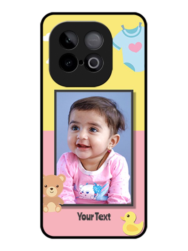 Custom iQOO Neo 10 5G Custom Glass Phone Case - Kids 2 Color Design