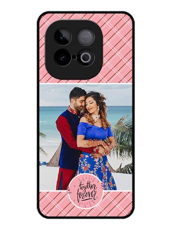 Custom iQOO Neo 10 5G Custom Glass Phone Case - Together Forever Design