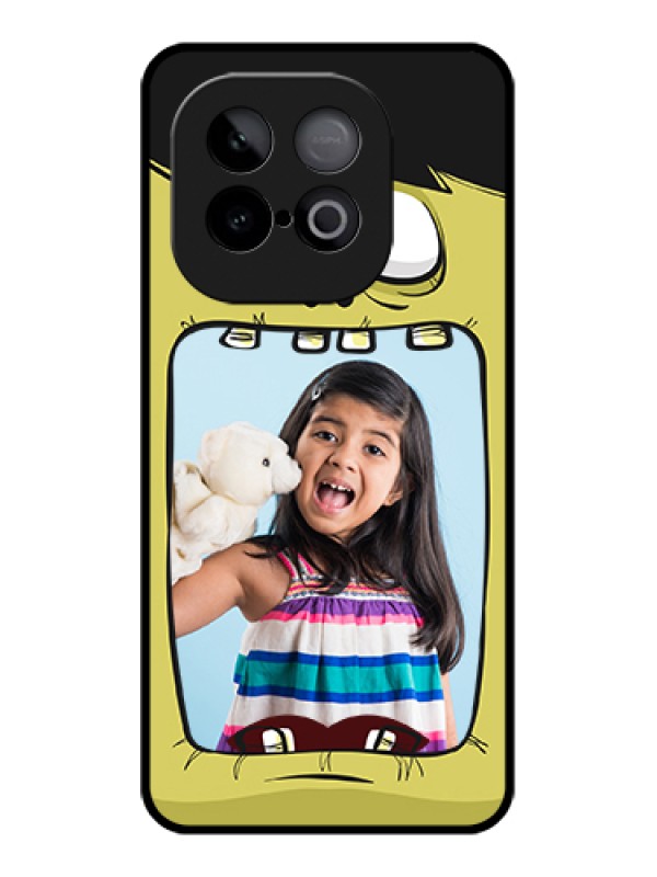Custom iQOO Neo 10 5G Custom Glass Phone Case - Cartoon Monster Back Case Design
