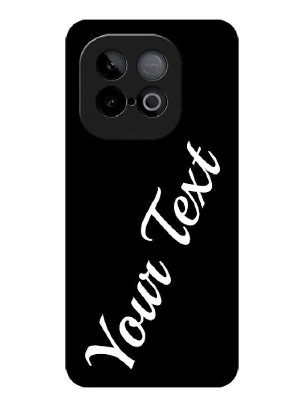 Custom iQOO Neo 10 5G Custom Glass Phone Case - With Your Name Design