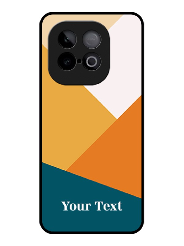 Custom iQOO Neo 10 5G Custom Glass Phone Case - Stacked Multi - Colour Design