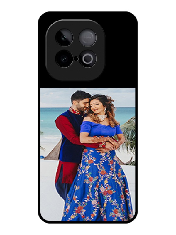 Custom iQOO Neo 10 5G Custom Glass Phone Case - Upload Full Picture With Custom Color Design