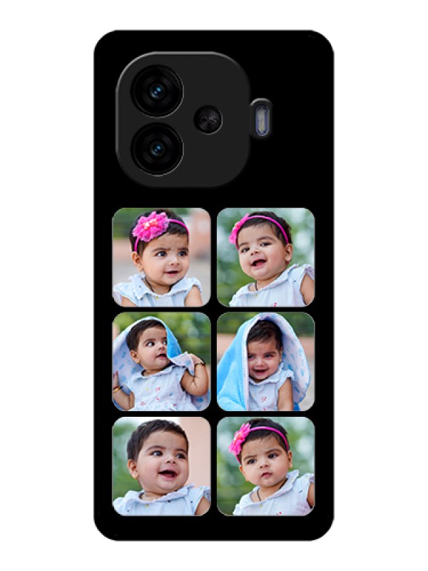 Custom iQOO Neo 10R 5G Custom Glass Phone Case - Multiple Pictures Design