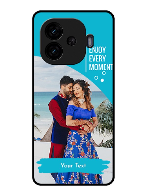 Custom iQOO Neo 10R 5G Custom Glass Phone Case - Happy Moment Design