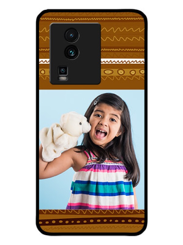 Custom iQOO Neo 7 5G Custom Glass Phone Case - Friends Picture Upload Design