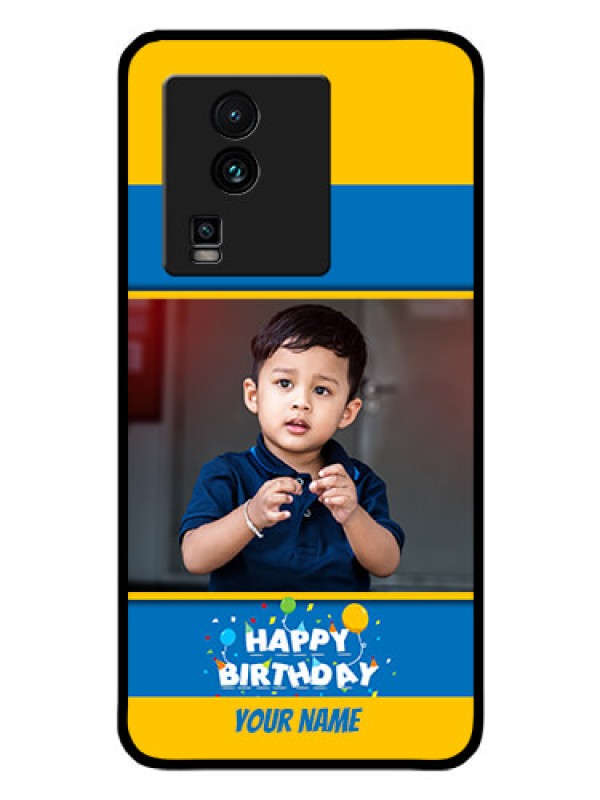 Custom iQOO Neo 7 5G Custom Glass Mobile Case - Birthday Wishes Design