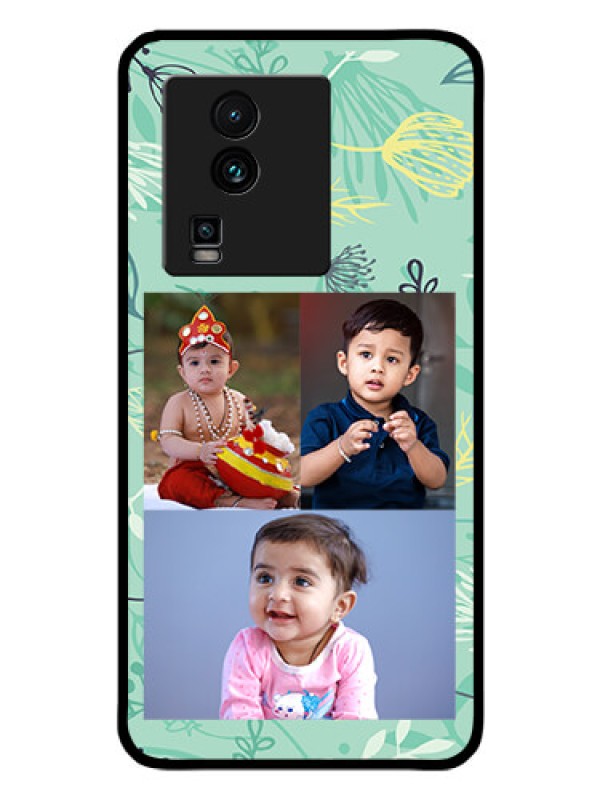 Custom iQOO Neo 7 5G Photo Printing on Glass Case - Forever Family Design