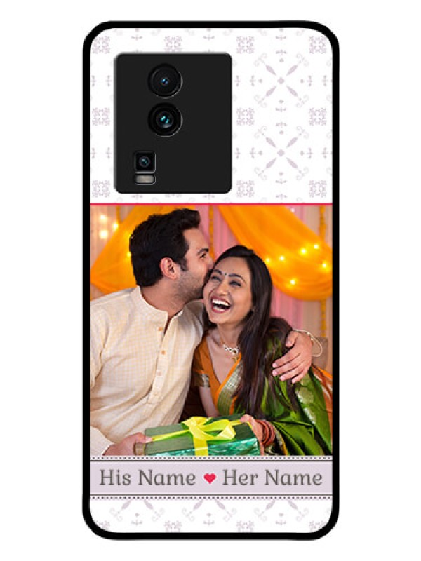 Custom iQOO Neo 7 5G Custom Glass Mobile Case - with Photo and Ethnic Design