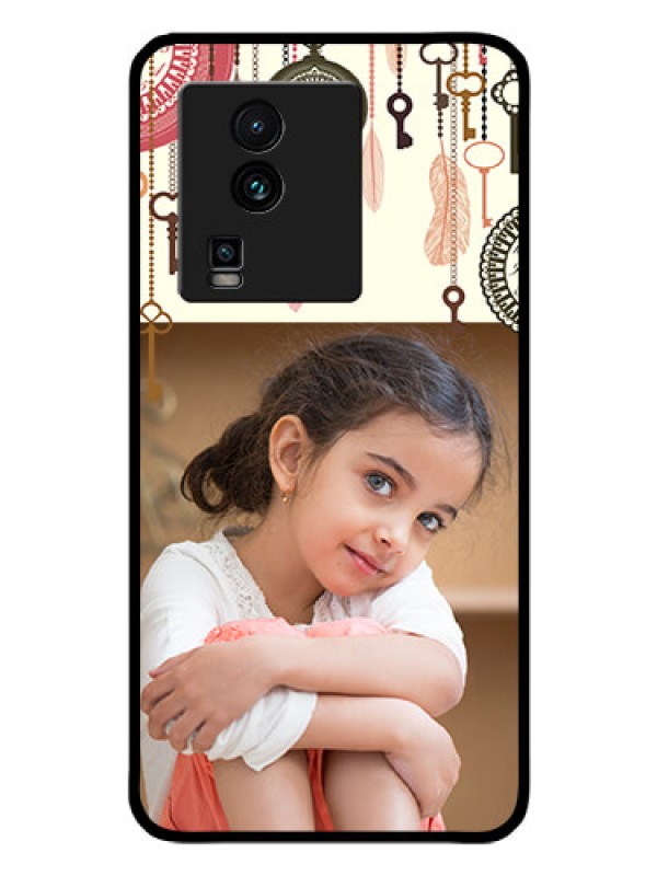 Custom iQOO Neo 7 5G Custom Glass Mobile Case - Boho Style Design