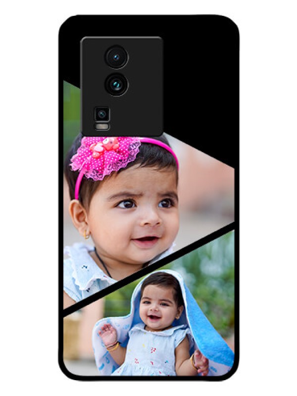 Custom iQOO Neo 7 5G Custom Glass Phone Case - Semi Cut Design