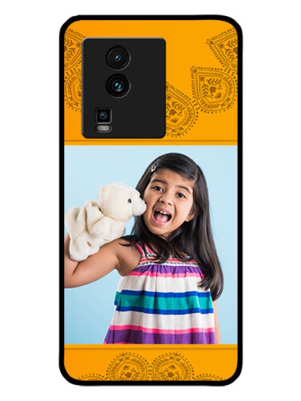 Custom iQOO Neo 7 5G Personalized Glass Phone Case - Photo Wedding Design
