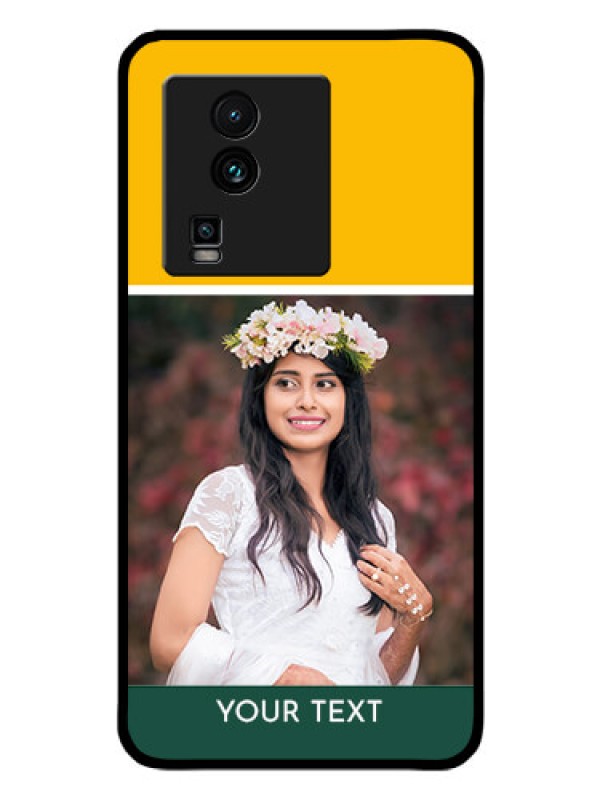 Custom iQOO Neo 7 Pro 5G Photo Printing on Glass Case - Love You Design