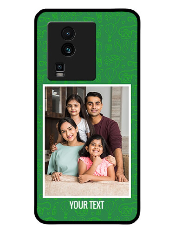 Custom iQOO Neo 7 Pro 5G Personalized Glass Phone Case - Picture Upload Design