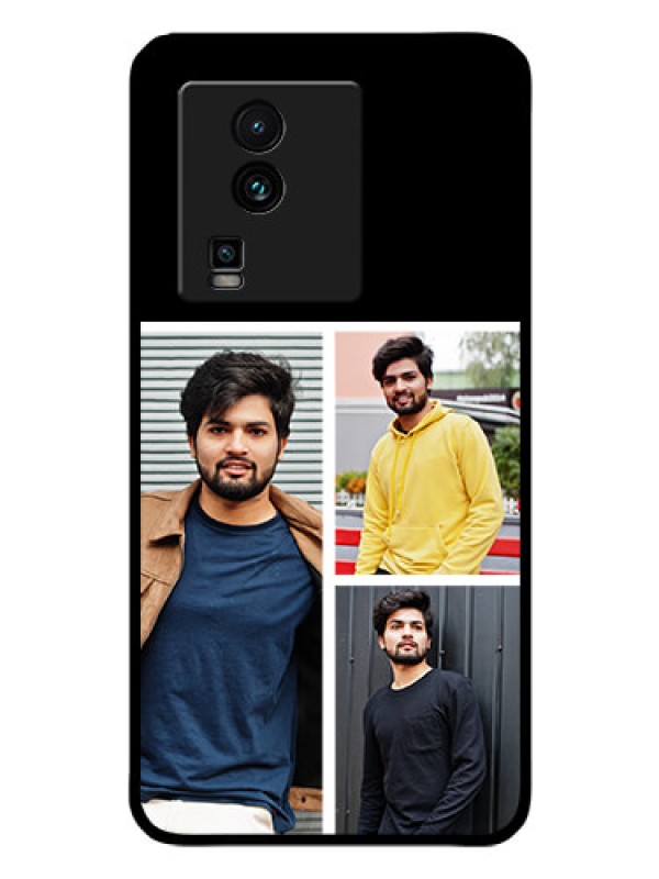 Custom iQOO Neo 7 Pro 5G Photo Printing on Glass Case - Upload Multiple Picture Design