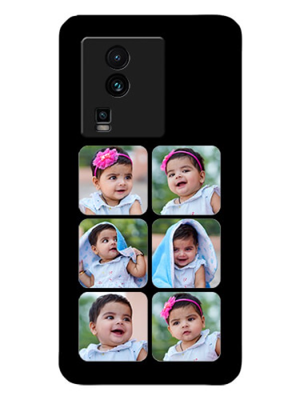 Custom iQOO Neo 7 Pro 5G Photo Printing on Glass Case - Multiple Pictures Design