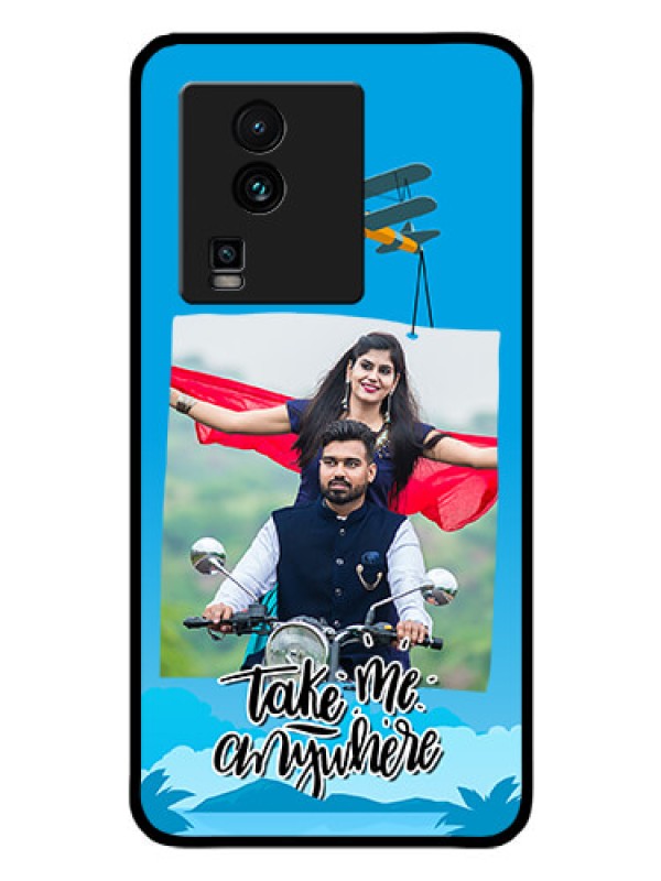 Custom iQOO Neo 7 Pro 5G Custom Glass Mobile Case - Traveller Design