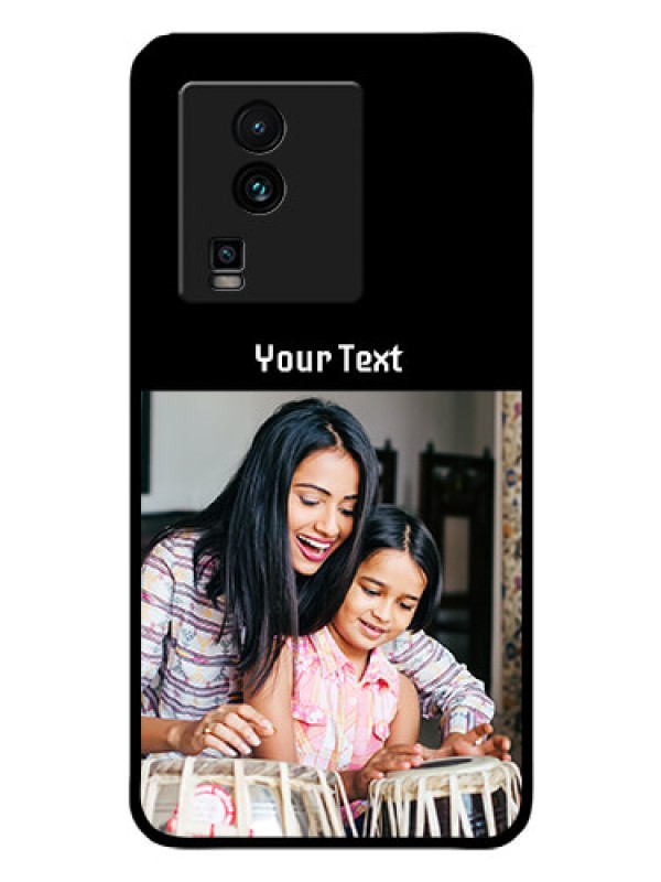 Custom iQOO Neo 7 Pro 5G Photo with Name on Glass Phone Case